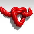 Nút Dây Hình Trái Tim (Heart knot) - Thumbnail 2