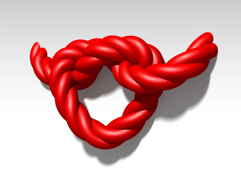 Nút Dây Hình Trái Tim (Heart knot) - Image 3