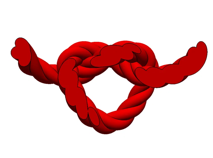 Nút Dây Hình Trái Tim (Heart knot) - Image 4