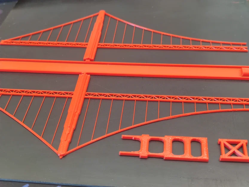 Cầu Cổng Vàng (Golden Gate Bridge) [String Art] - Image 2