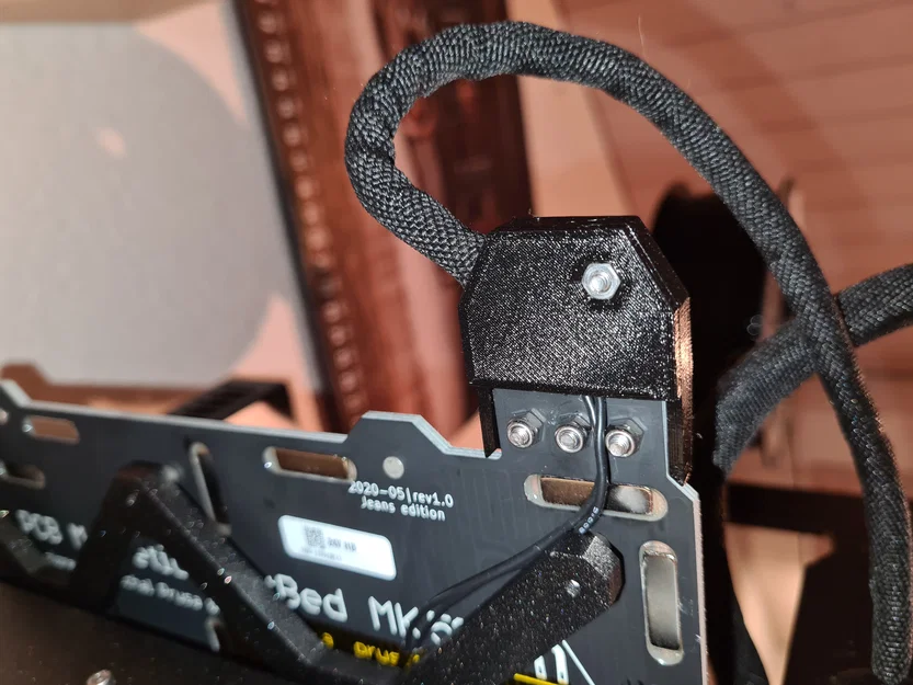 Nắp bảo vệ dây nhiệt Prusa i3 MK3S - Cải tiến gọn gàng và chắc chắn - Image 2