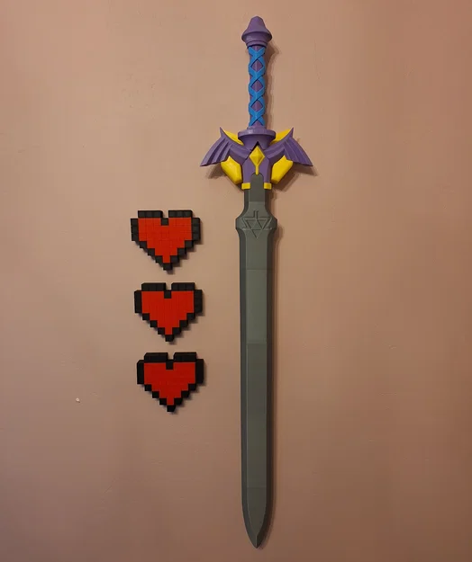 Móc treo tường Trái Tim Zelda - Image 3