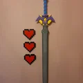 Móc treo tường Trái Tim Zelda - Thumbnail 3