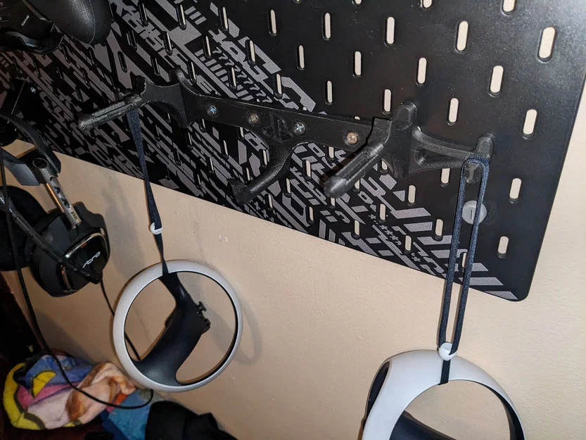 Giá treo tường PSVR2 cho Ikea Skadis - Image 5