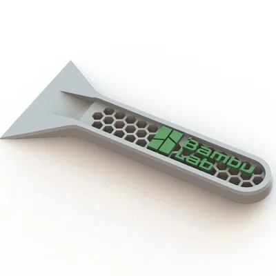 Dụng cụ cạo nhỏ (Small scraper Tool) – Remix logo Bambu Lab