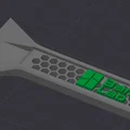 Dụng cụ cạo nhỏ (Small scraper Tool) – Remix logo Bambu Lab - Thumbnail 5
