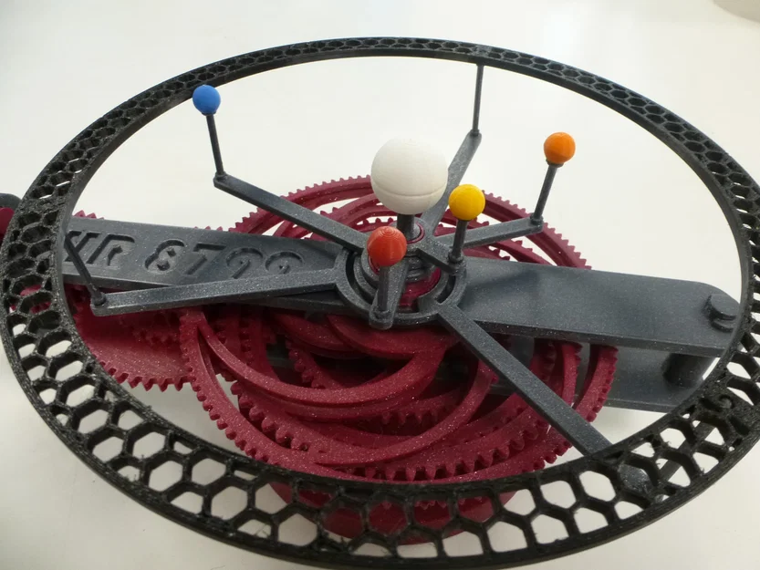 Orrery Cơ Khí Ngoài Hệ Mặt Trời (HR 8799) – Extrasolar Mechanical Orrery - Image 1