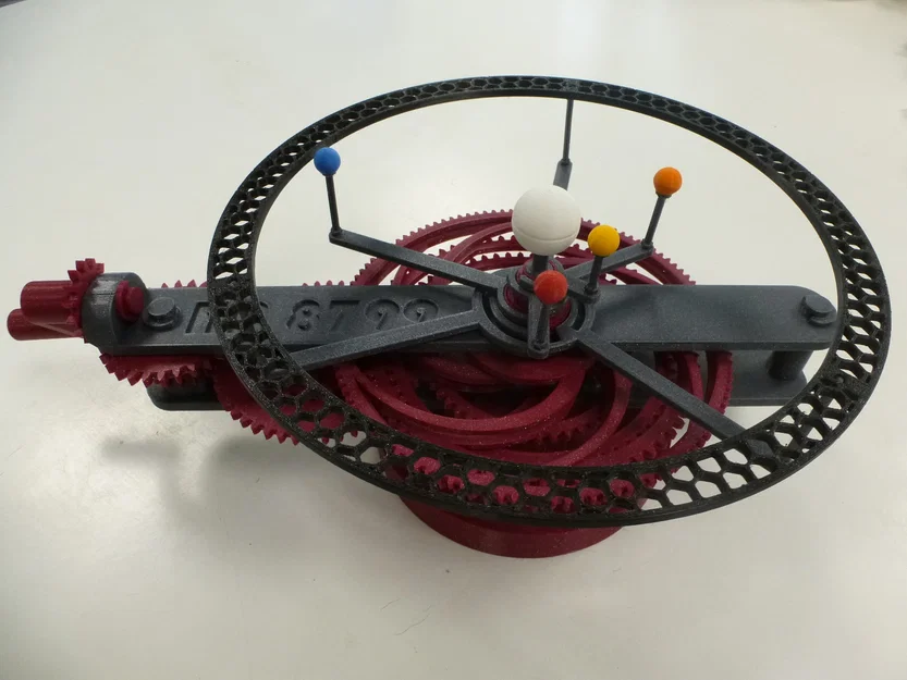 Orrery Cơ Khí Ngoài Hệ Mặt Trời (HR 8799) – Extrasolar Mechanical Orrery - Image 2