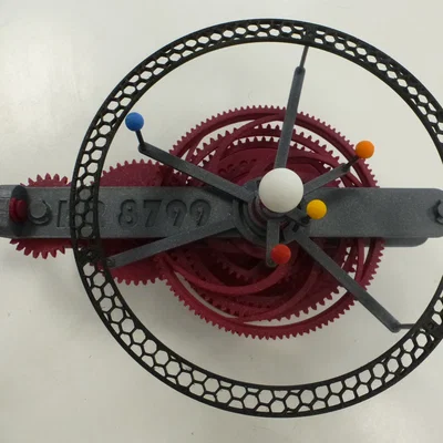 Orrery Cơ Khí Ngoài Hệ Mặt Trời (HR 8799) – Extrasolar Mechanical Orrery