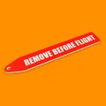 REMOVE BEFORE FLIGHT - Thẻ cờ tag móc khóa/treo giữ cho Prusa XL - Thumbnail 8