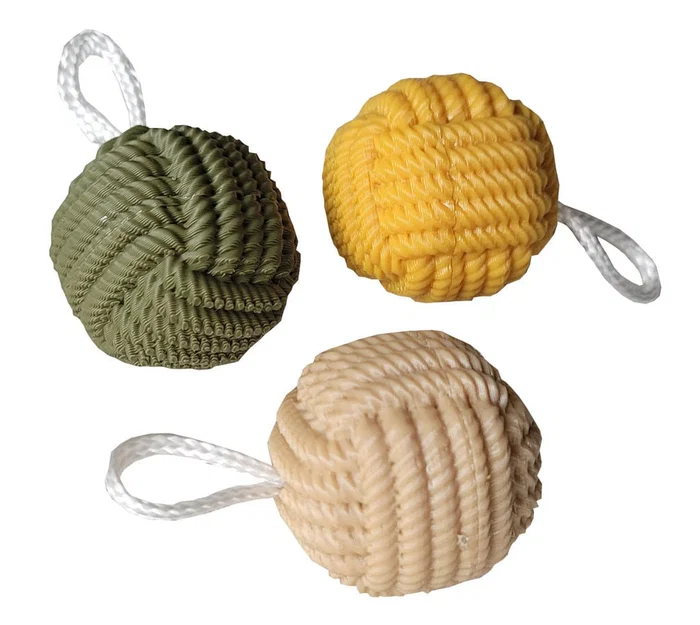 Móc khóa quả cầu paracord (Paracord ball keychain) - Image 2