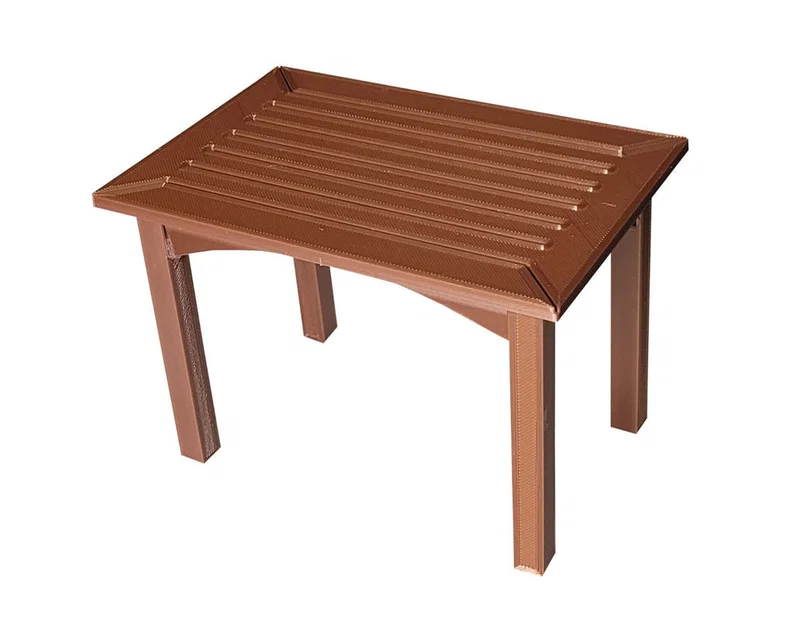 Bàn gỗ chân thật (Realistic wooden table) - Image 1