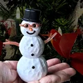 Snowman – Người tuyết mini chân thật, thân rỗng tiết kiệm filament - Thumbnail 1