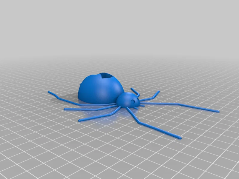 Nhện Redback (nhện lưng đỏ) – mô hình in 3D trang trí Halloween - Image 3