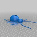 Nhện Redback (nhện lưng đỏ) – mô hình in 3D trang trí Halloween - Thumbnail 3