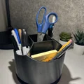 Đồ tổ chức bàn làm việc xoay (rotating desk organizer) - Thumbnail 1