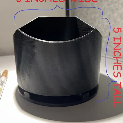 Đồ tổ chức bàn làm việc xoay (rotating desk organizer)