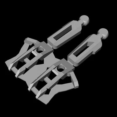 Mô hình bàn tay Star Wars B1 Battle Droid in 3D