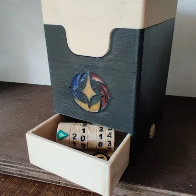 Hộp Đựng Bài Magnetic Deck Box Cho Lorcana Và MTG In 3D
