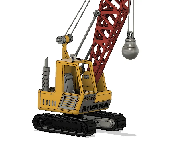 Phụ kiện cho Yellow Crawler Crane - Image 1