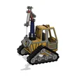 Xe cẩu teleporter địa hình màu vàng, có chuyển động - Thumbnail 5
