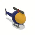 Cutie Helicopter – Trực thăng dễ thương in 3D nhiều màu - Thumbnail 2