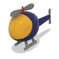 Cutie Helicopter – Trực thăng dễ thương in 3D nhiều màu - Thumbnail 4