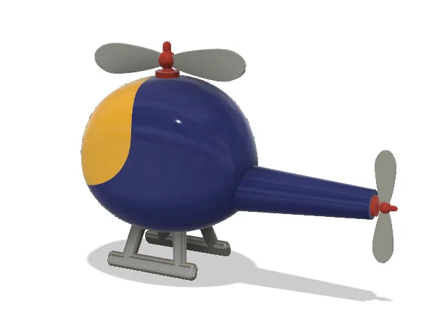 Cutie Helicopter – Trực thăng dễ thương in 3D nhiều màu - Image 5