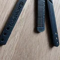 Lược xếp Balisong Cyberpunk Arasaka - Đồ chơi tập xoay độc đáo - Thumbnail 2