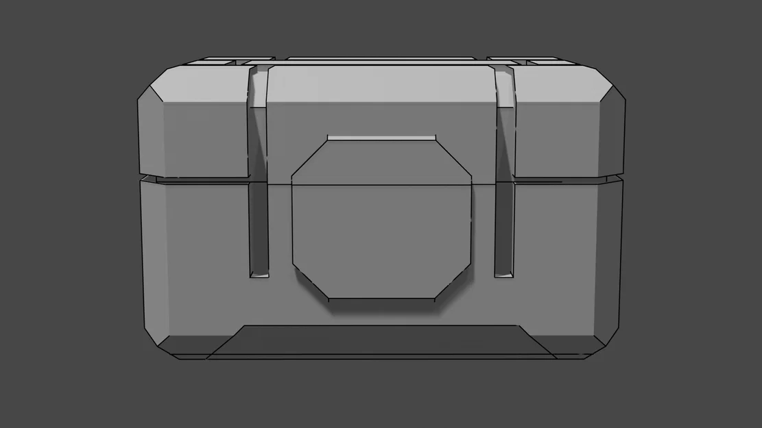 Sci Fi Crate – Hộp dạng thùng chứa đồ phong cách khoa học viễn tưởng - Image 2