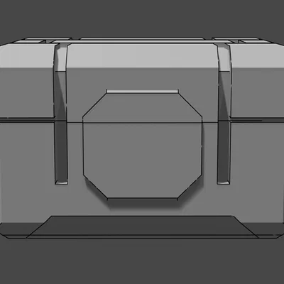 Sci Fi Crate – Hộp dạng thùng chứa đồ phong cách khoa học viễn tưởng