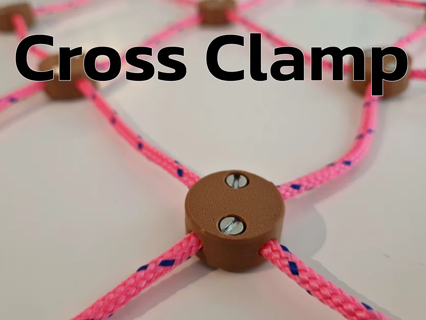 Kẹp Chữ Thập (Cross Clamp) - Tạo Kết Cấu Dây (Rope Structure) - Image 1