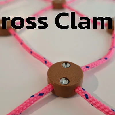 Kẹp Chữ Thập (Cross Clamp) - Tạo Kết Cấu Dây (Rope Structure)