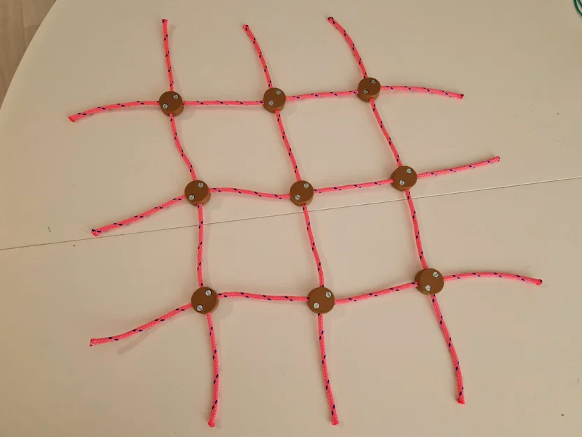 Kẹp Chữ Thập (Cross Clamp) - Tạo Kết Cấu Dây (Rope Structure) - Image 2