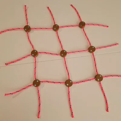 Kẹp Chữ Thập (Cross Clamp) - Tạo Kết Cấu Dây (Rope Structure)