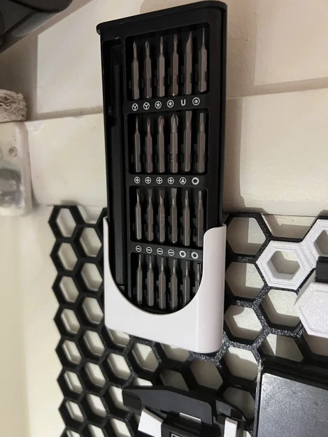 Giá treo bộ tua vít đa năng cho bảng HSW (Honeycomb Storage Wall) - Image 1
