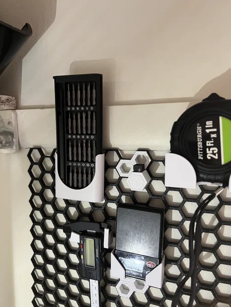Giá treo bộ tua vít đa năng cho bảng HSW (Honeycomb Storage Wall) - Image 2