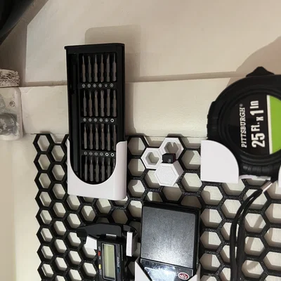 Giá treo bộ tua vít đa năng cho bảng HSW (Honeycomb Storage Wall)