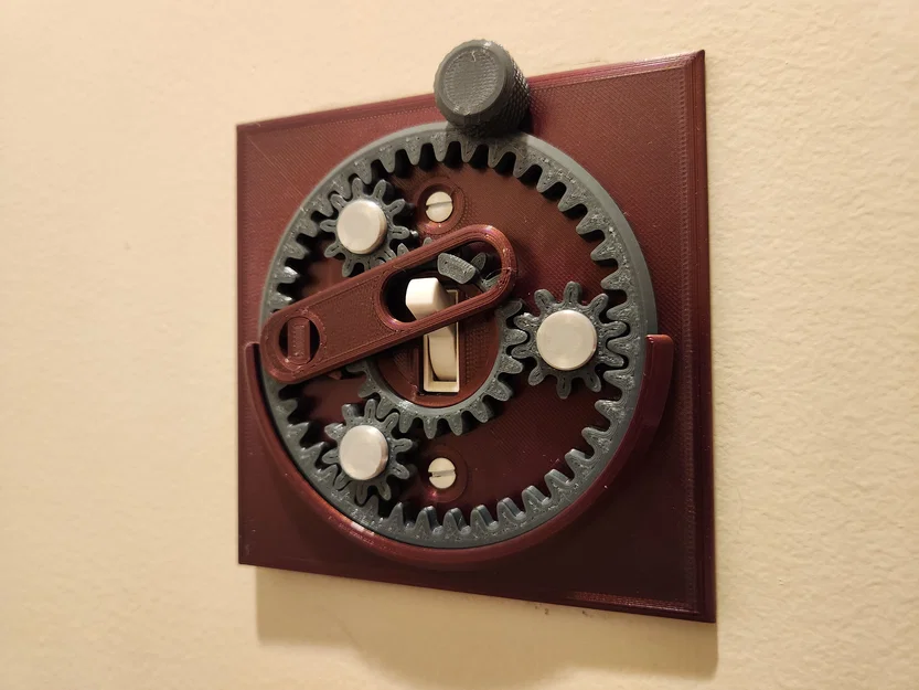 Nắp che công tắc đèn bánh răng hành tinh (Planetary Gear Light Switch Cover) - Image 1