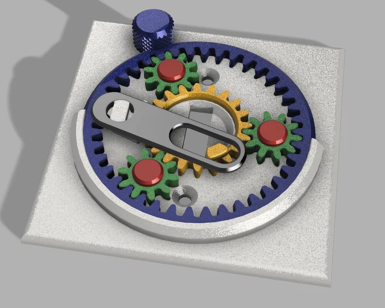 Nắp che công tắc đèn bánh răng hành tinh (Planetary Gear Light Switch Cover) - Image 2