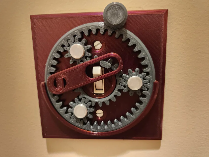 Nắp che công tắc đèn bánh răng hành tinh (Planetary Gear Light Switch Cover) - Image 3