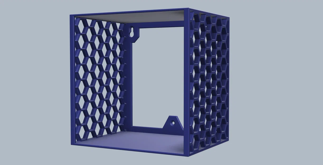 Kệ treo tường tích hợp Honeycomb Storage Wall 200x200x150mm - Image 2