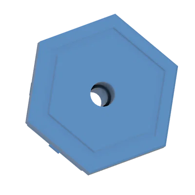 Insert cho Honeycomb Wall dùng M3 Threaded Brass Insert