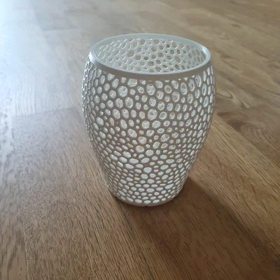 Cốc cắm bàn chải Voronoi 3D: Thiết kế thoát nước thông minh