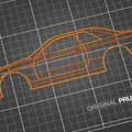 Tranh treo tường Silhouette Nissan Skyline R32 - Thumbnail 3