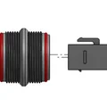 Đầu nối inline chống nước dùng keystone (Keystone waterproof inline connector) - Thumbnail 2