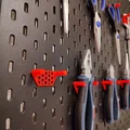 Kẹp đồ hex tổ ong cho Ikea Skadis: treo kìm/kéo/đủ thứ, không cần support - Thumbnail 1