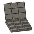 Hộp Tham Số (Parametric Box) tuỳ chỉnh kích thước & số ngăn - Thumbnail 1