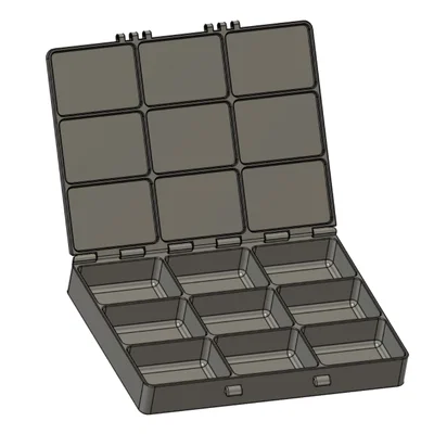 Hộp Tham Số (Parametric Box) tuỳ chỉnh kích thước & số ngăn