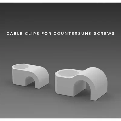 Kẹp Dây (Cable Clip) dùng vít đầu chìm